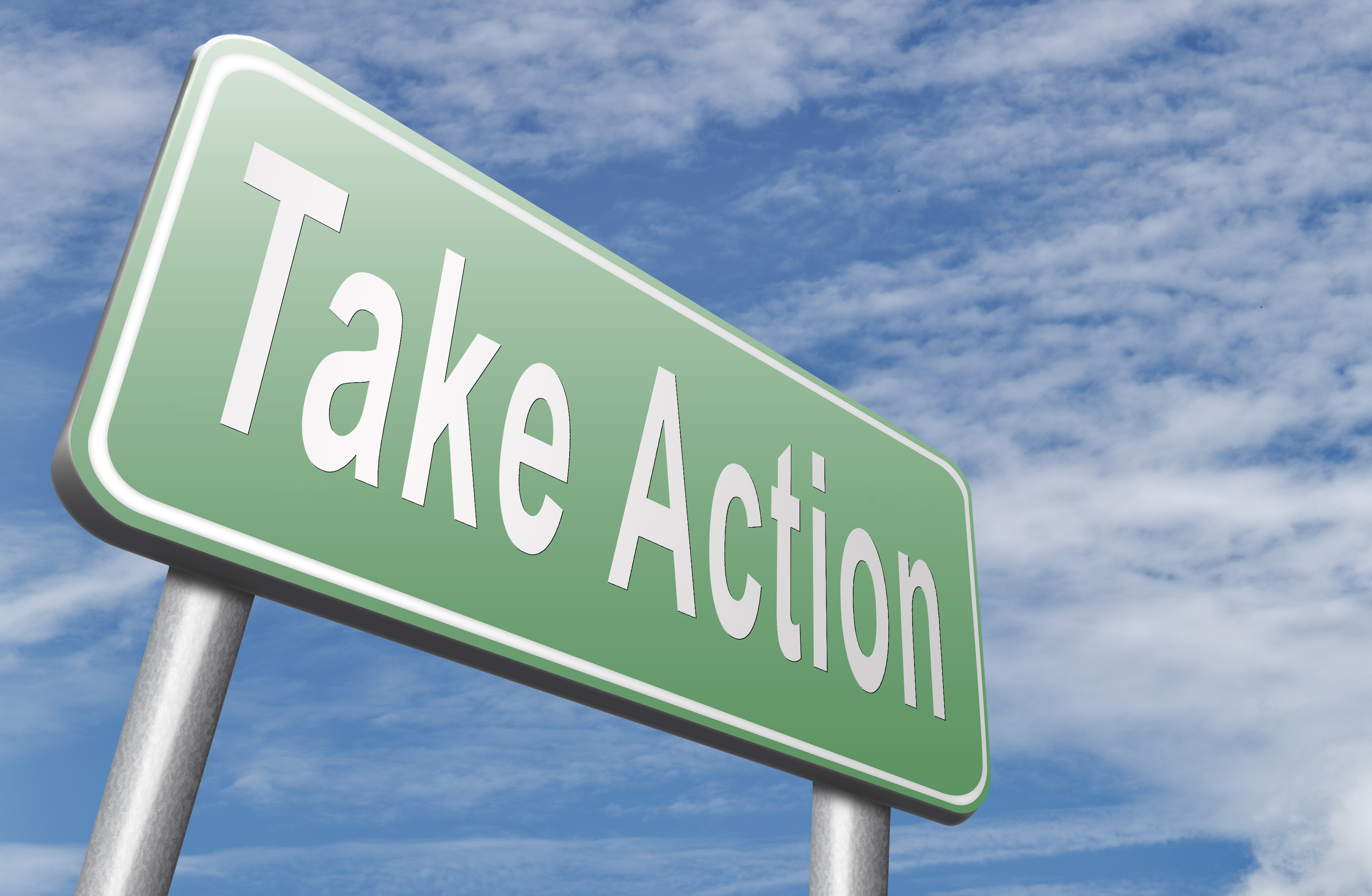 take action time to act now is the time or never take initiative 3D illustration,