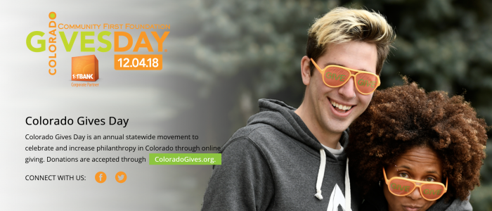 Colorado Gives Day Banner for 2018