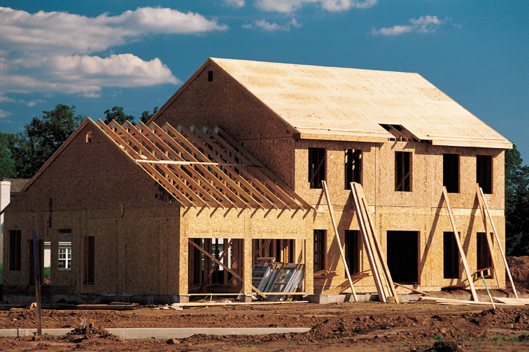 House being built
