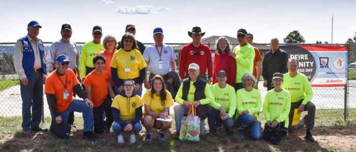Red Rock Ranch Volunteers set to deliver wildfire preparedness materials to homeowners.